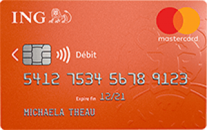 Carte Standard Mastercard ING DIRECT