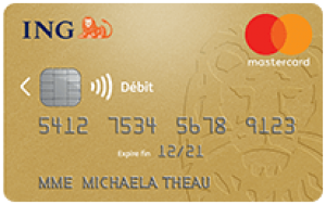 Carte Gold Mastercard ING DIRECT